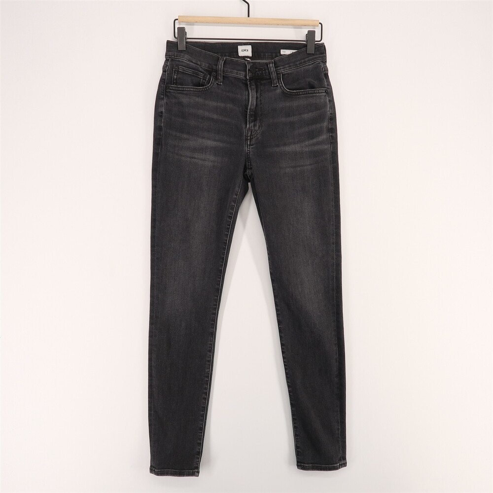 Edwin Pixie Skinny Jeans Womens 26‎ Washed Black Stretch Mid Rise
